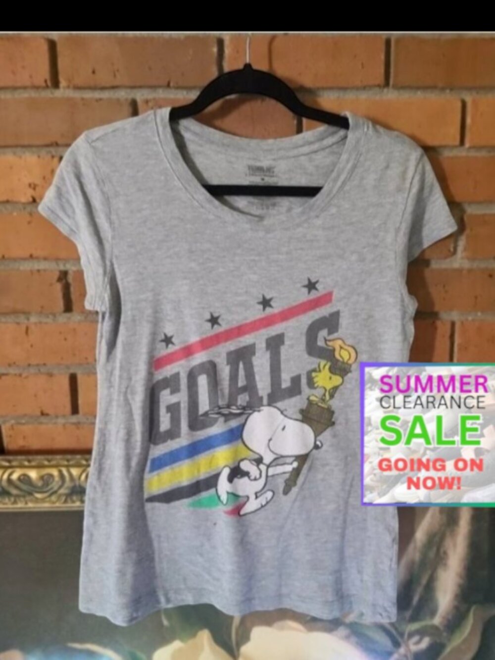 Summer Clearance Snoopy T-shirt Medium